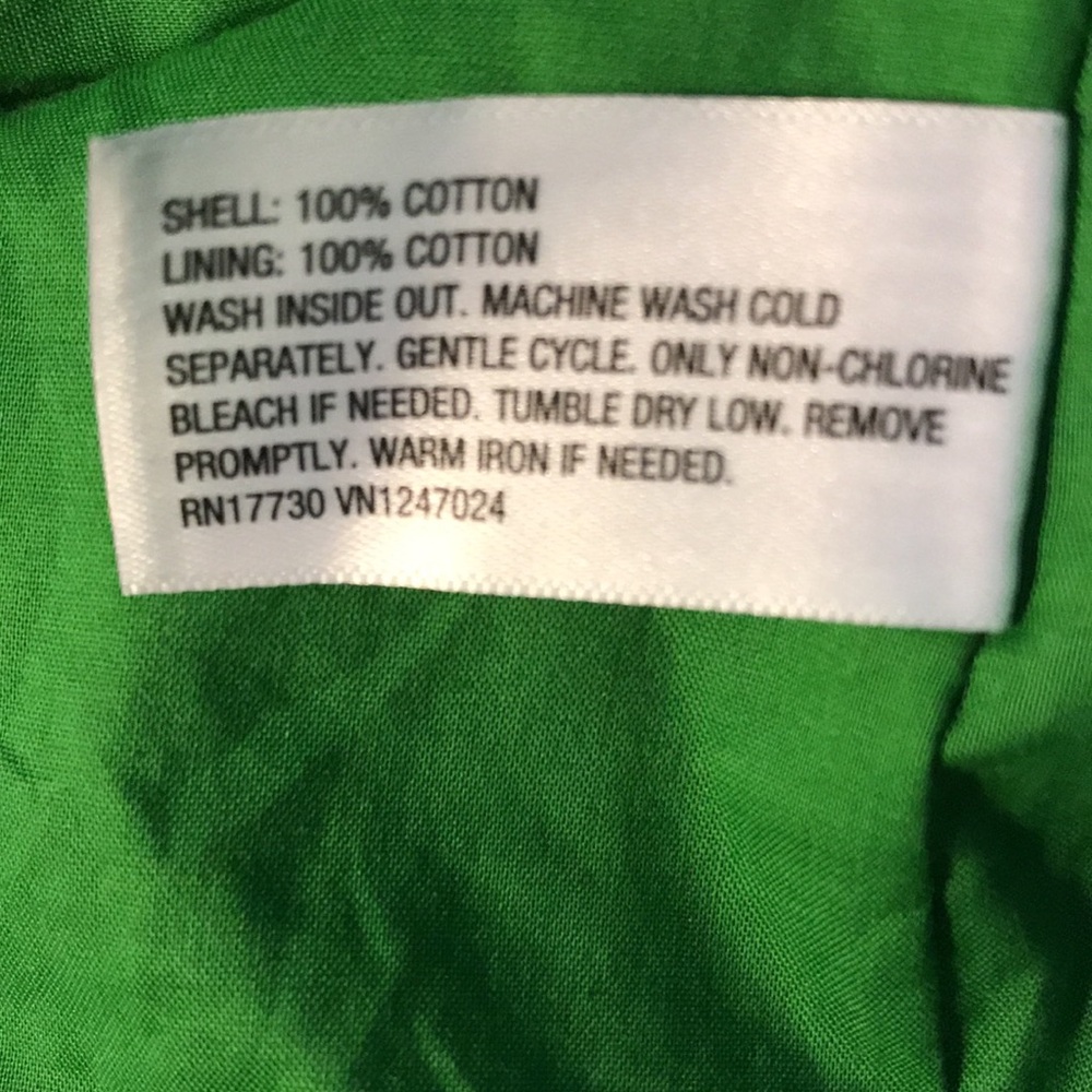 Kate Spade X Target Green Eyelet Midi Skirt Elastic Waist Size XXS - Picture 8 of 11